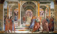 Ghirlandaio, Domenico - Expulsion of Joachim from the Temple